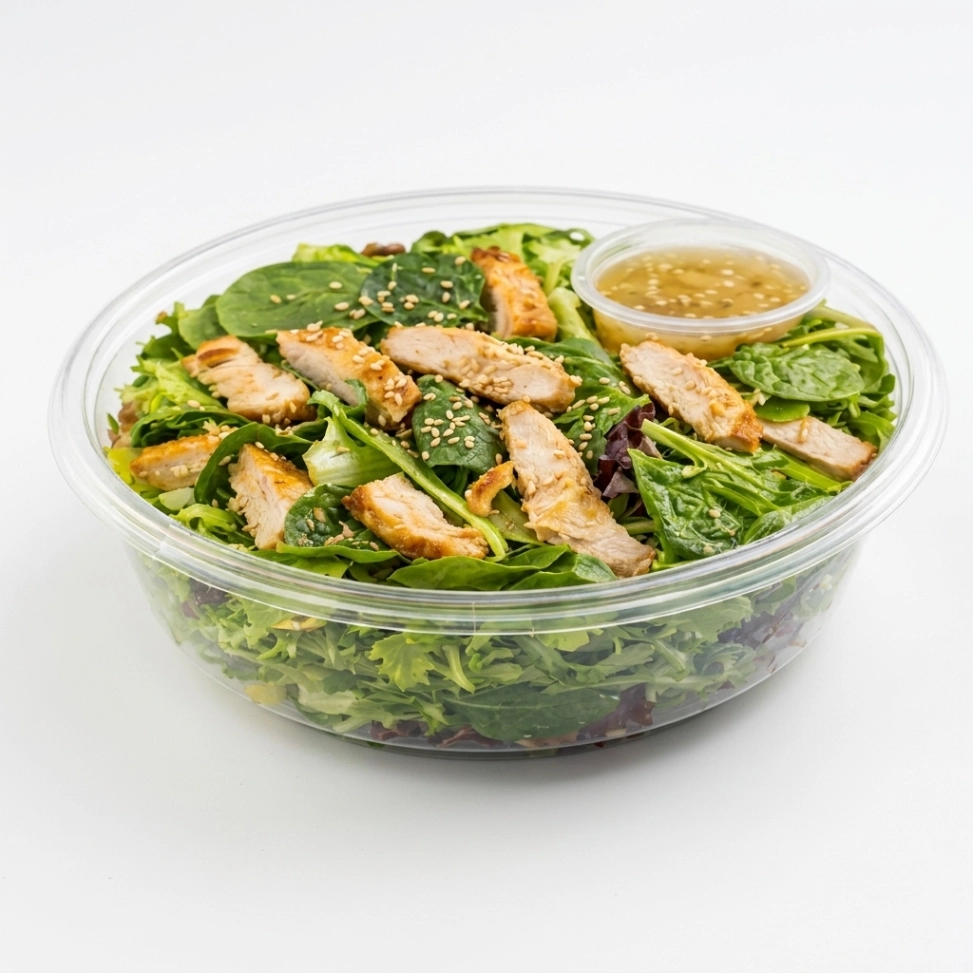 Chicken Sesame salad bowl with dressing (150 g)