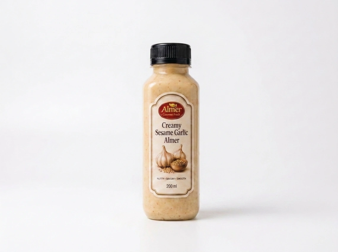 Creamy Sesame Garlic Almer dressing (250 ml)