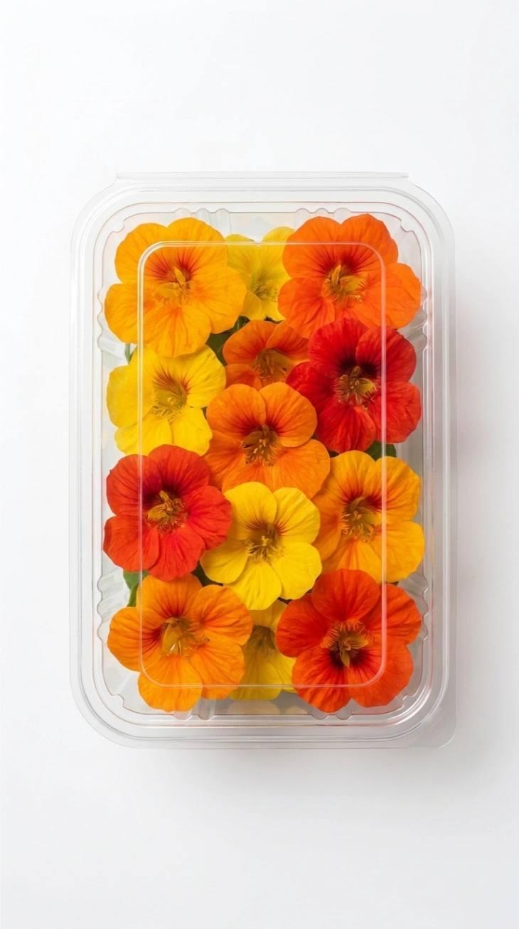 Edible Flower nasturiun 10 pcs (pack)
